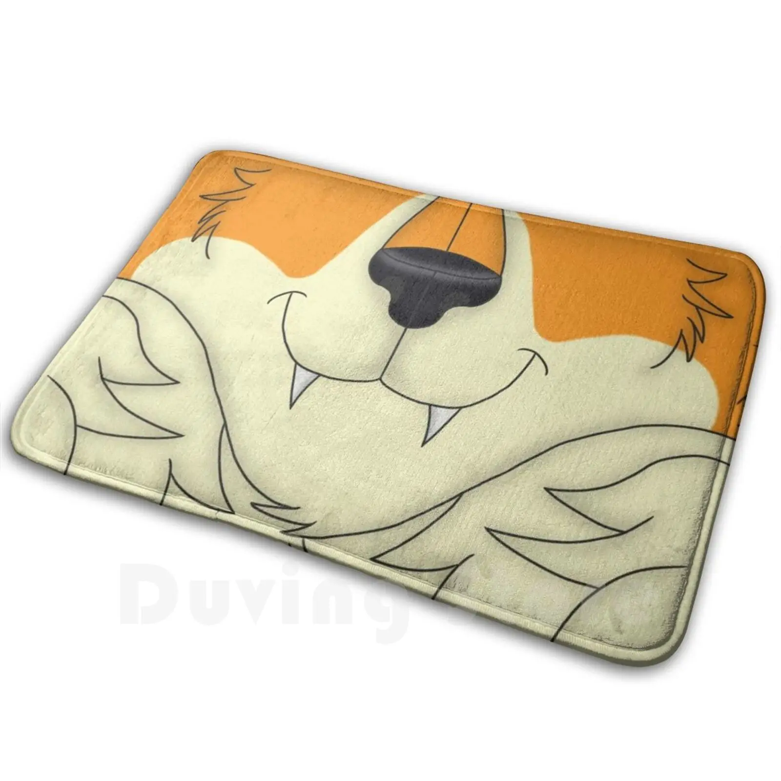 

Fox Carpet Mat Rug Cushion Soft Fox Foxes Vixen Furry Fursona Fur Fluffy Orange Animal Animals Nature Furry Fandom