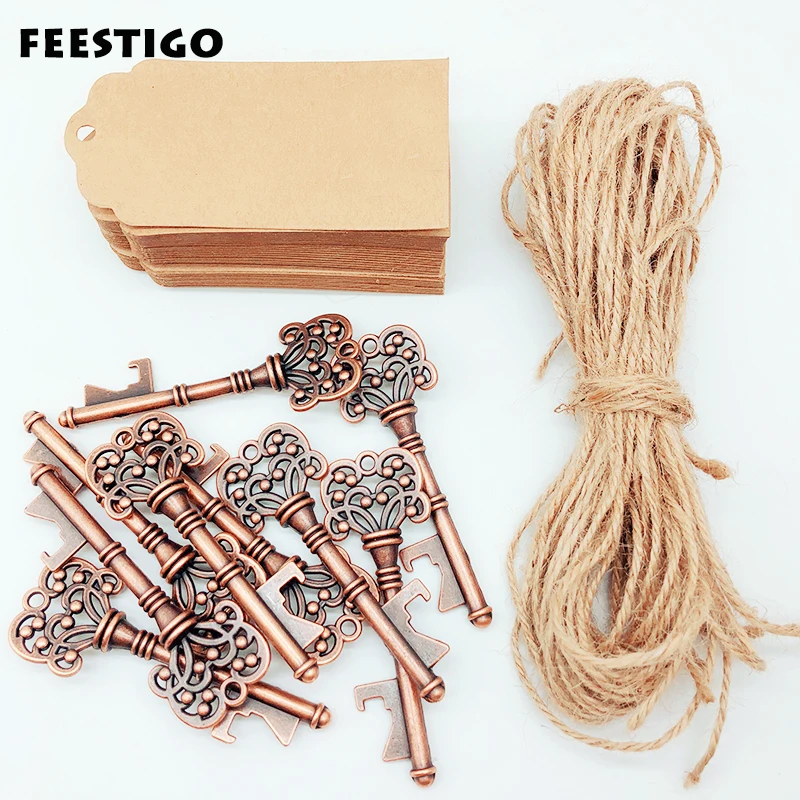 Винтажные открывалки для ключей свадебный подарок сувенир для гостей 50 шт. свадебные сувениры и подарки вечерние праздничные вечерние принадлежности
