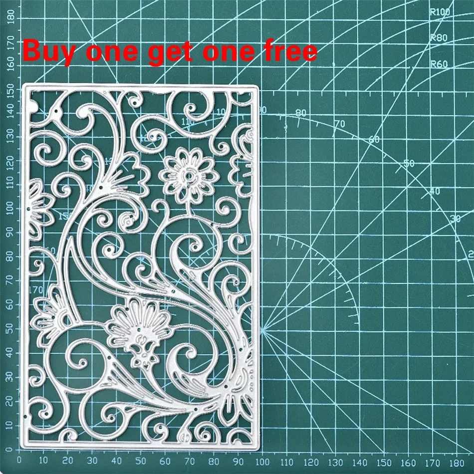 

InLoveArts Flower Frame Dies Background Metal Cutting Dies New 2019 for Card Making Scrapbooking Cuts Decor Stencil Craft Dies