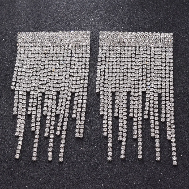 2 шт./лот хрустальные вставки отделка стразами аппликации для украшения