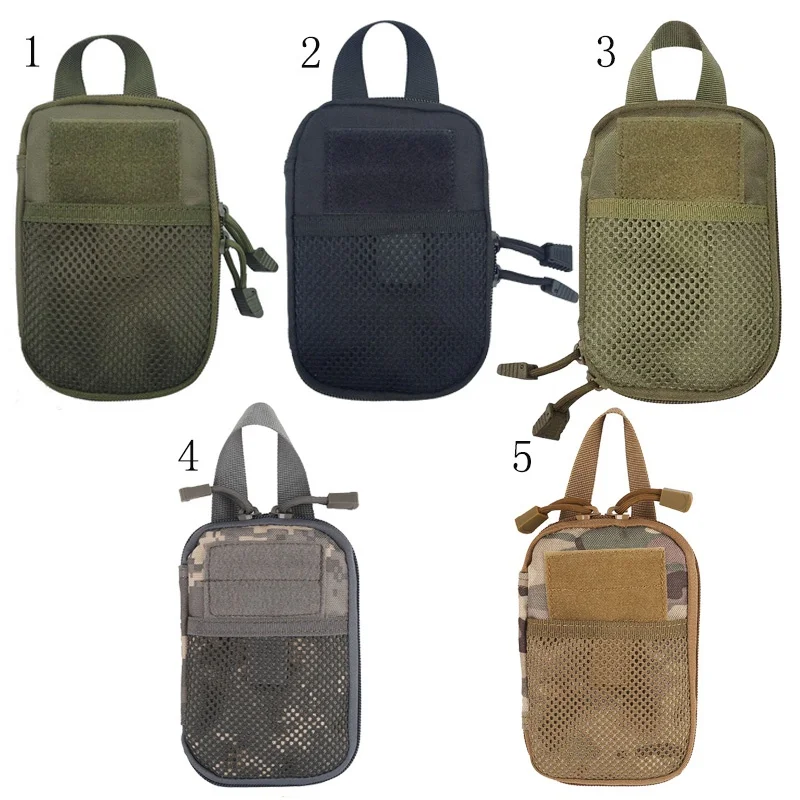 Открытый военный EDC Molle Чехол поясная сумка камуфляжная Водонепроницаемая нейлоновая многофункциональная Повседневная Мужская поясная сумка чехол для телефона