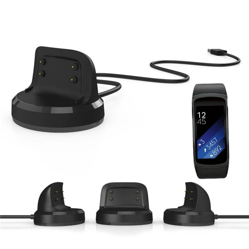2020 USB зарядное устройство для Samsung Gear Fit 2 Pro Смарт-часы кабели SM-R360/FIT2 PRO R365 зарядная