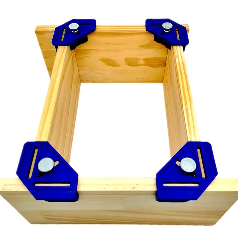 4 шт. Зажимы для фиксации угла под прямым углом для рамки фотографии, столярного инструмента для мебели и ремонта дерева.