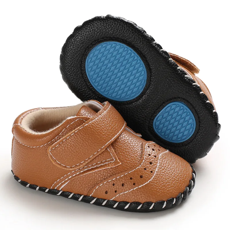 Детская весенняя обувь для малышей 0 18 месяцев Нескользящая детская на резиновой