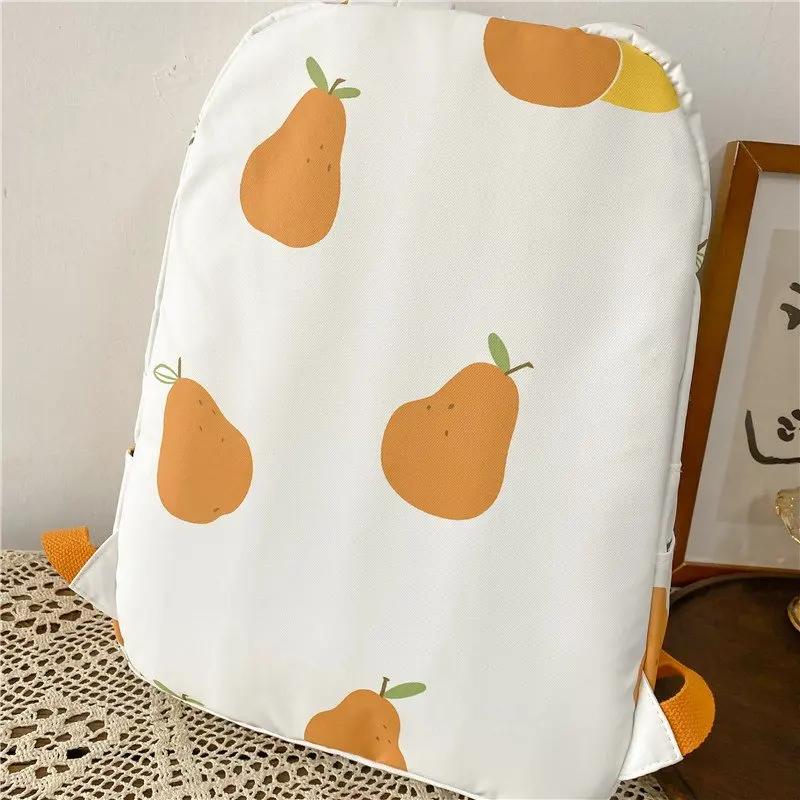 

Nylon Cute Backpack Kawaii Fashion Women School Bag Book Bags Student Print Travel Trendy Female College 2021 For Teenage Girls