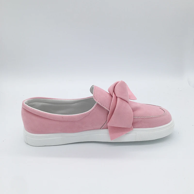 Женская обувь на плоской платформе женская коллекция 2019 года Розовая подошве