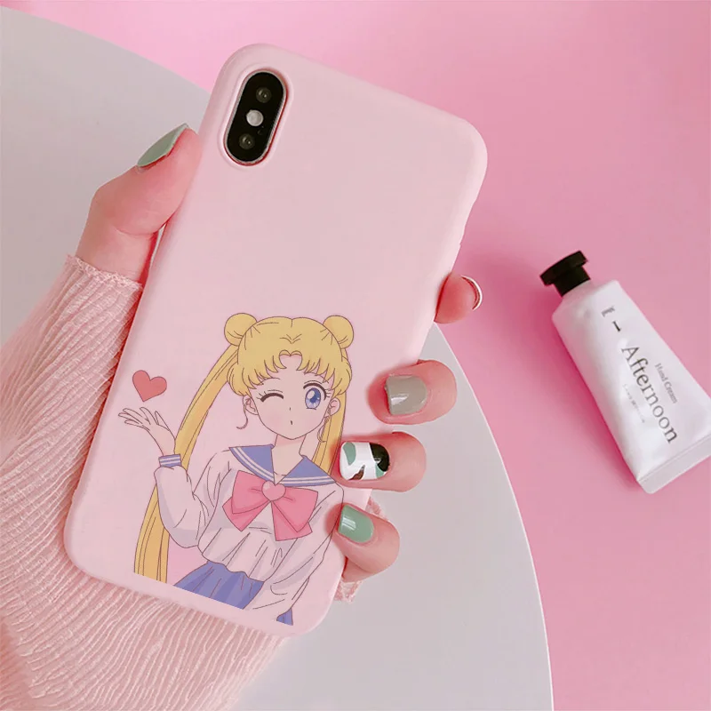 style3 Милый чехол для телефона Sailor Moon для huawei P20 lite mate 20 Pro smart P30 mate 30 для Honor 8x 7a y9 Nova 3 4 5 мягкий чехол для девочек - Цвет: style3