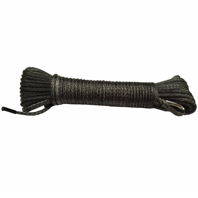 4mm 15m gray 4 мм* 15 м 5 мм* 15 м 6 мм* 15 м синтетический трос лебедки буксировочный трос лебедка линия синтетический трос лебедки плазменный трос для ATV UTV SUV - Название цвета: 4mm 15m gray