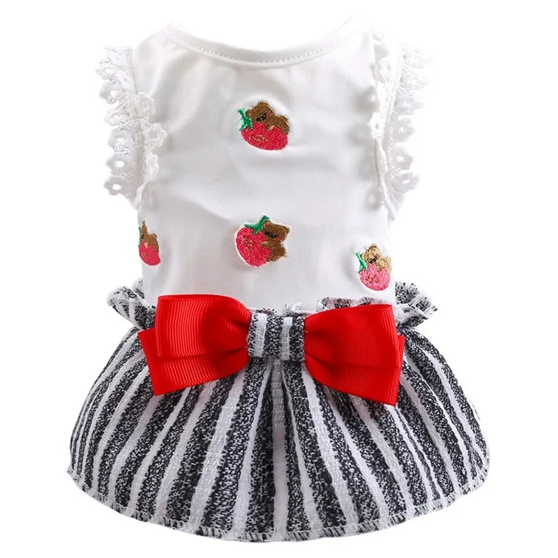 

Teddy Dog Clothes New Pet Supplies Clothing Skirt Summer Clothes Thin Cat Spring and Autumn Dog Clothes for Medium Dogs