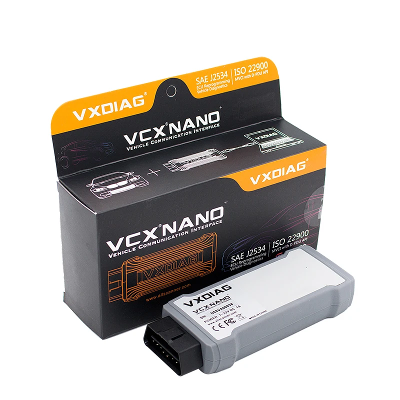 VXDIAG VCX NANO OBD2 Диагностический Инструмент wifi/USB версия|Анализатор двигателя| |