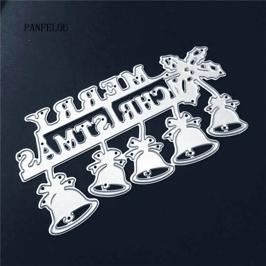 

PANFELOU Five bells Scrapbooking DIY Halloween Embossing mould card paper die stencils punch Metal cuts dies cutting