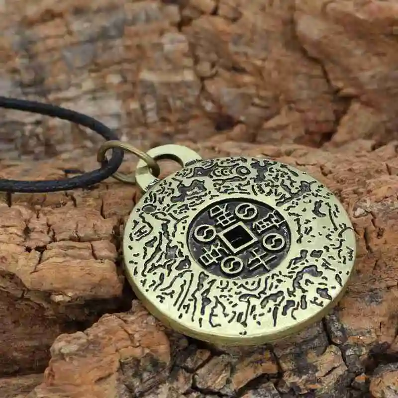 Амулет для денег свойства фэн шуй деньги ожерелье Винтажный стиль ювелирные