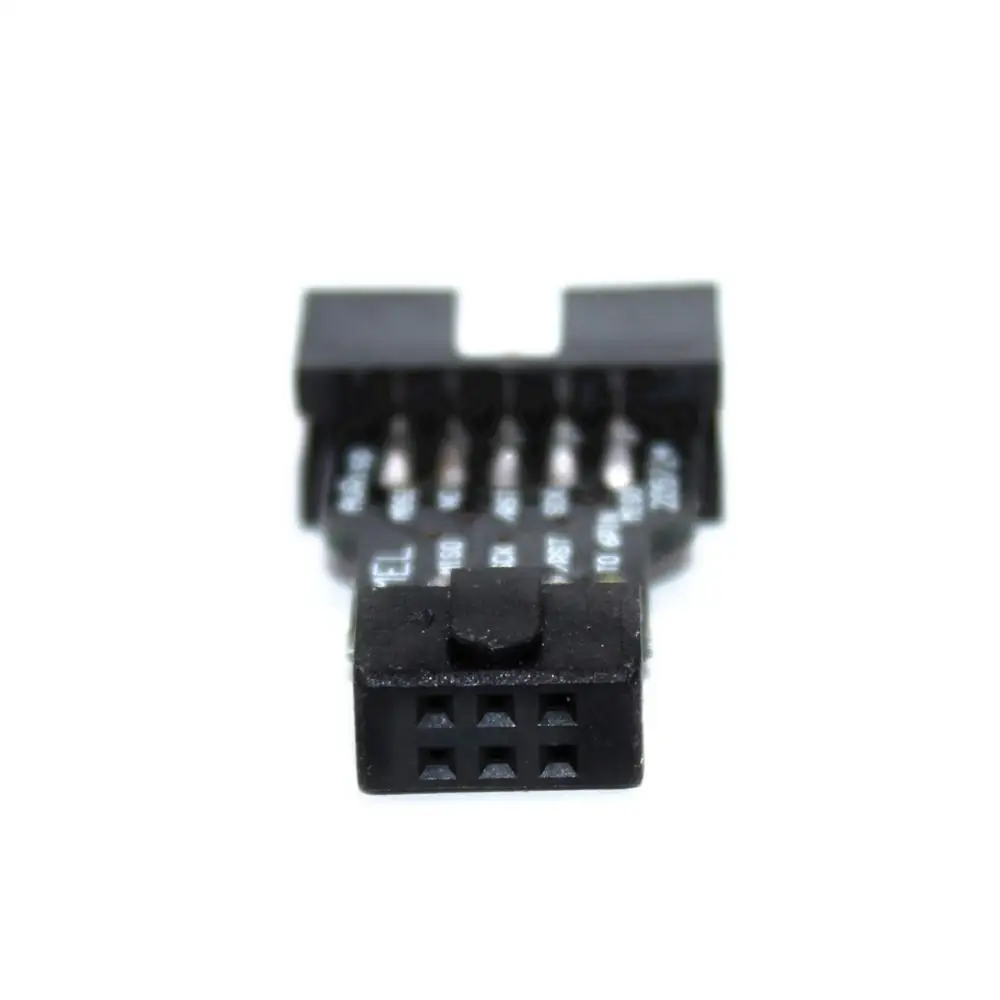 2 pcs 10 Pin to Standard 6 Adapter Board For AVRISP USBASP STK500 10pin 6pin | Компьютеры и офис