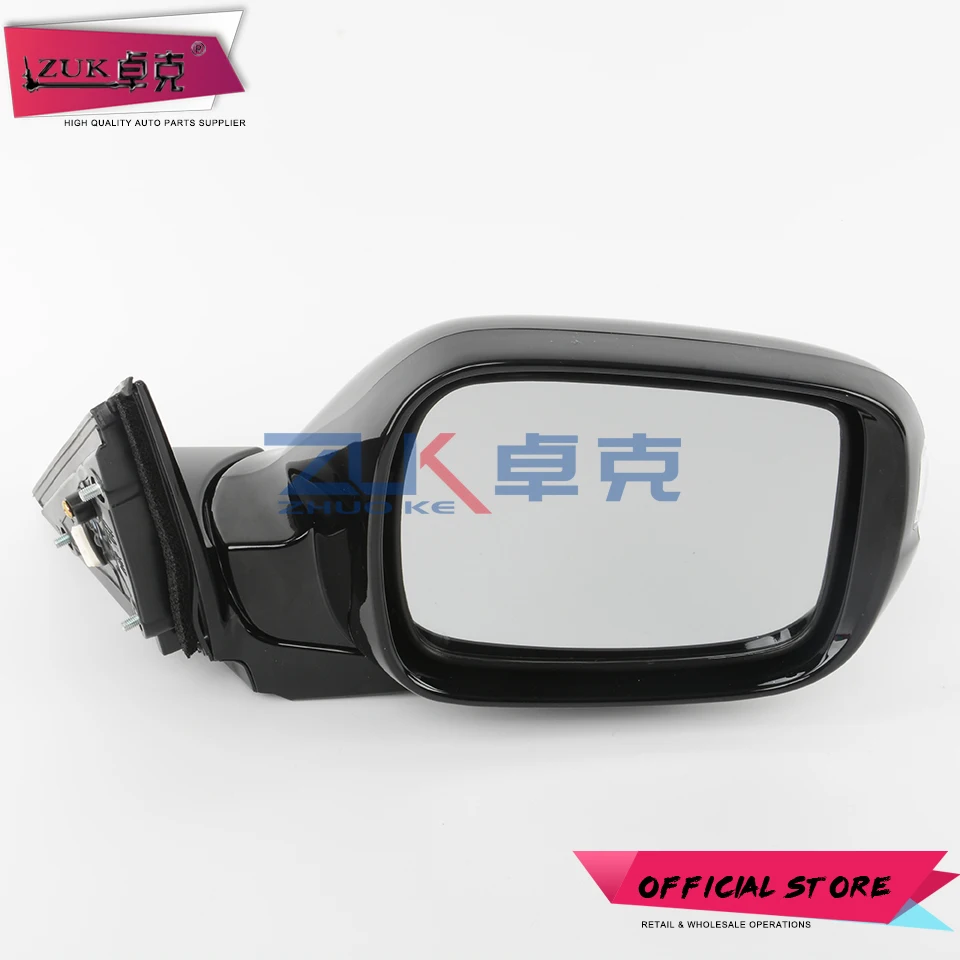 ZUK 2 шт. автомобильное зеркальное боковое зеркало для HONDA ACCORD 2008 2009 2010 2011 2012 5