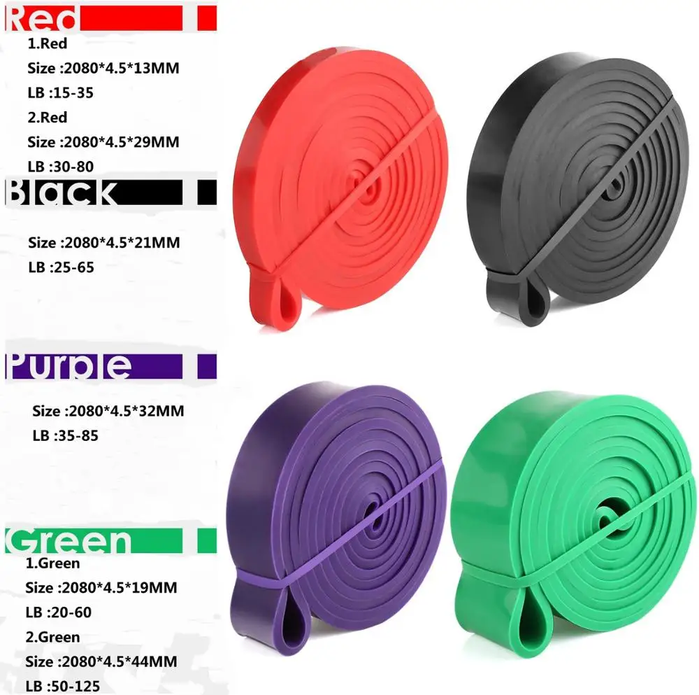 6 полосные подтягивающие веревочные упражнения для фитнеса Ленты сопротивления