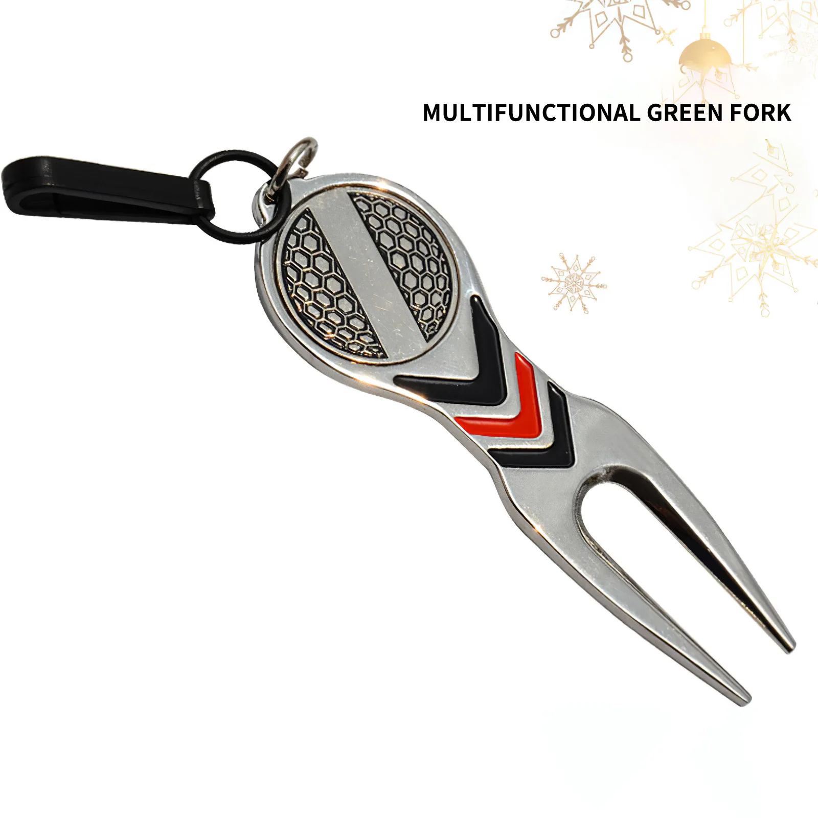 

1 Pcs Steel Golf Divot Repair Switchblade Tool Pitch Groove Cleaner Golf Pitchfork Golf Accessories Putting Green Fork Dropship