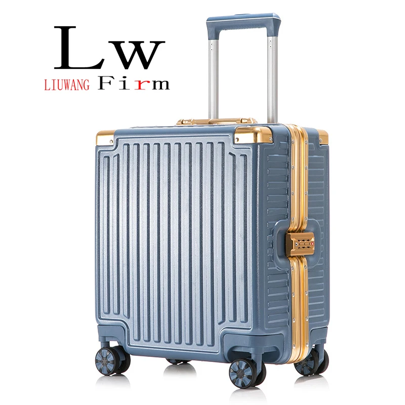 

Aluminum frame trunk Mute universal wheel Suitcase luggage trolley case password Lightweight, tough and anti-fall High capacity