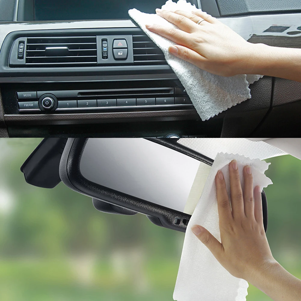 12x одноразовая микрофибра Кухня Полотенца для мытья посуды автомобиля ткани