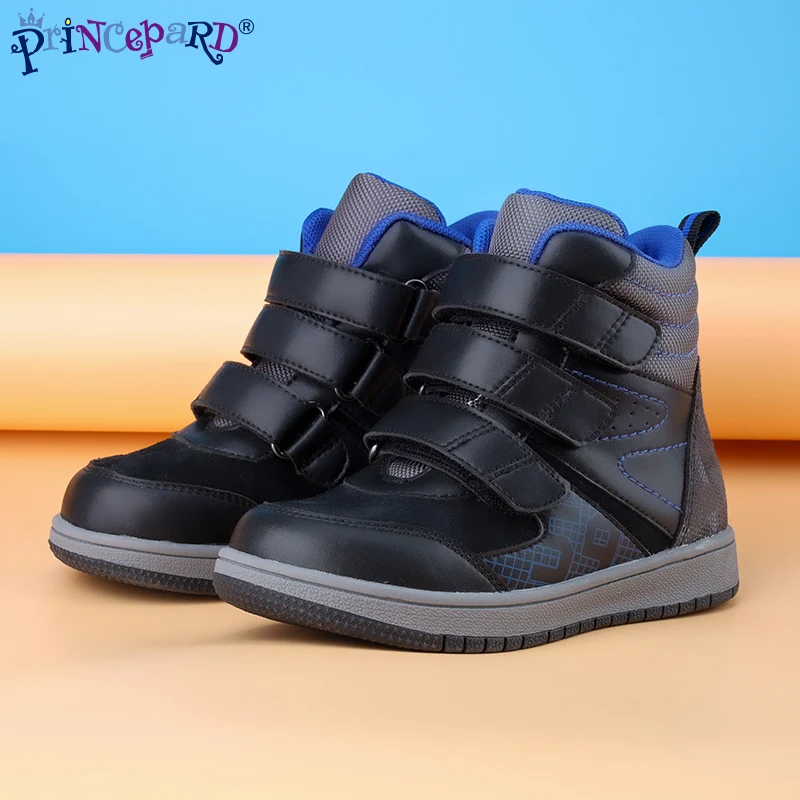 Princepard-zapatos ortop&eacute;dicos de alta calidad para ni&ntilde;os y ni&ntilde;as, calzado informal a la moda con soporte para arco-5