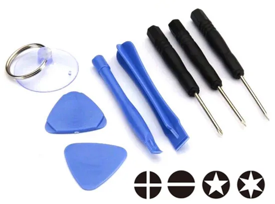 Disassembly tool ЖК-дисплей с сенсорным экраном для samsung G390F Galaxy Xcover 4 ЖК-экран дигитайзер стеклянная панель Передняя Замена - Цвет: Disassembly tool