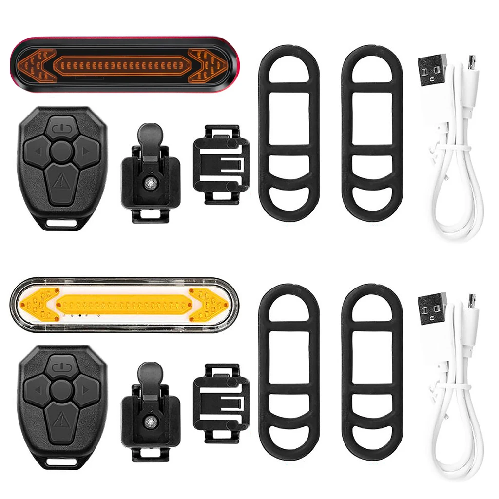 Светодиодный пульт дистанционного управления Управление велосипед Задние огни