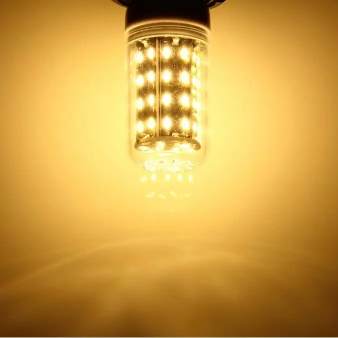 Светодиодные лампы G9 E27 E14 B22 SMD 4014 36 56 72 96 138 светодиодов s теплый белый/белый свет 110