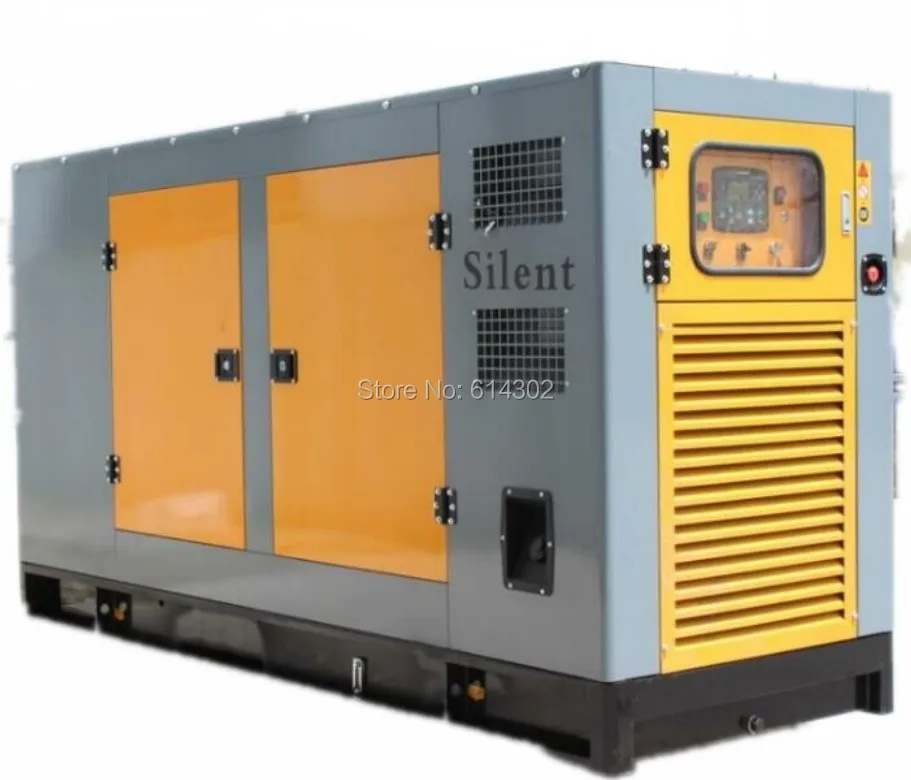 Китайский поставщик 100kw звукоизолированный генератор weichai тихий дизельный с