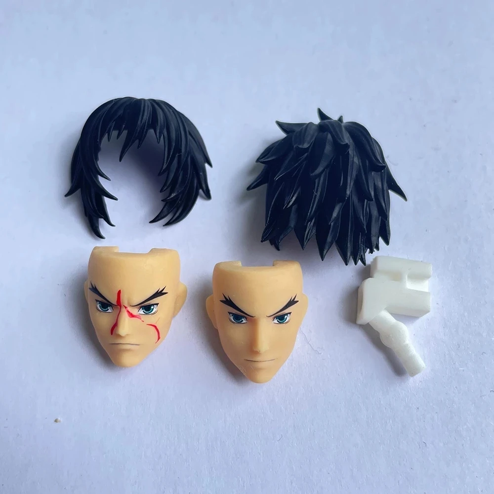 Ткань Saint Seiya Myth EX Head Carving/2 лица + волосы Libra Docko/Dohko Gold Lost Canvas/LC Рыцари Зодиака |