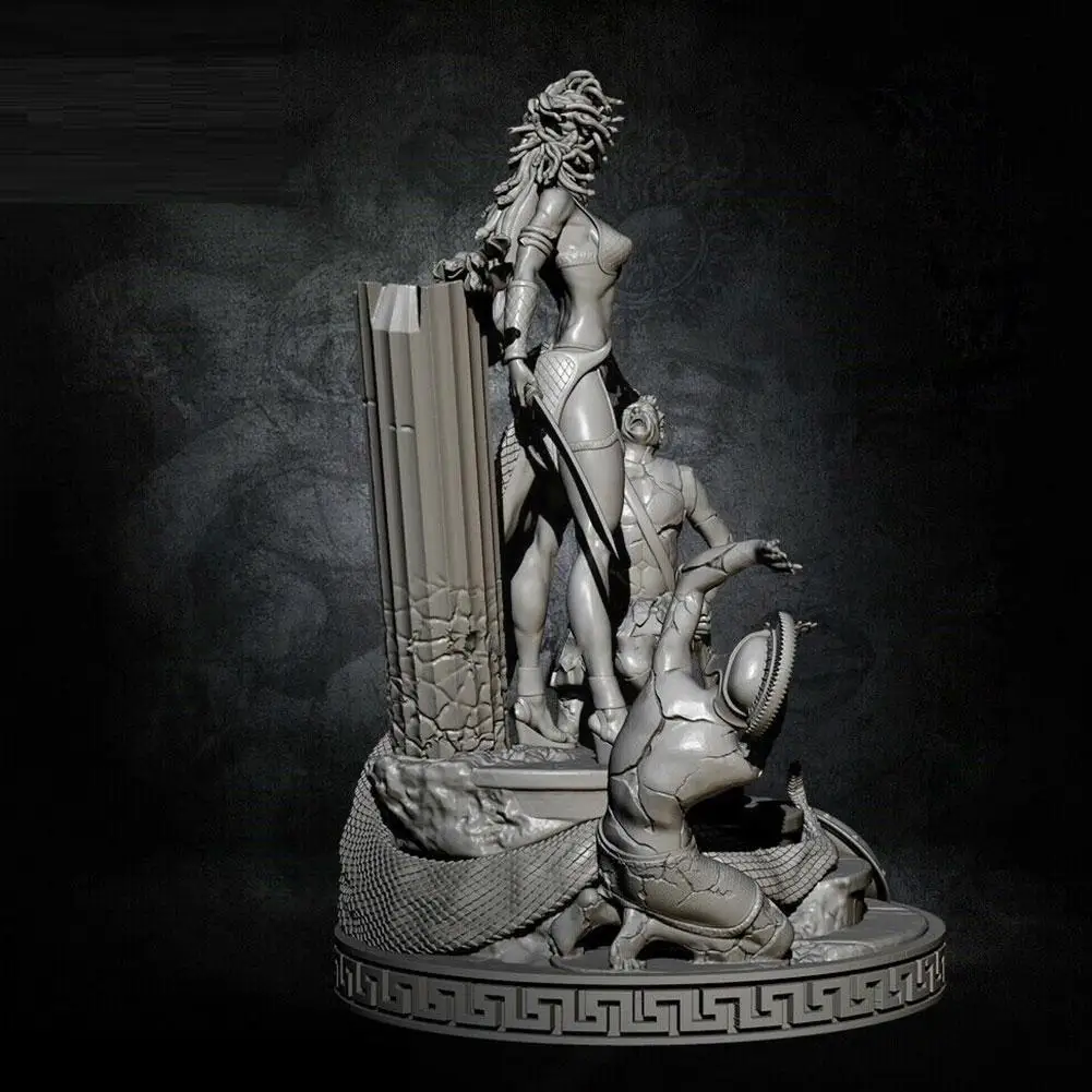 1:32 Scale Resin Figure Unpainted Model Kit Queen Unassambled Medusa Collect Y0u9 | Игрушки и хобби