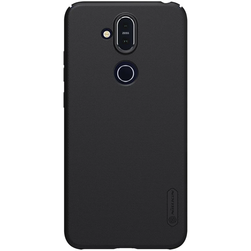 Для Nokia 9 PureView чехол Nokia 3,2 4,2 8,1 X7 5,1 Plus X5 3,1 чехол Nillkin Супер Матовый Защитный чехол жесткий чехол для ПК телефона - Цвет: 8.1 or X7 (Black)