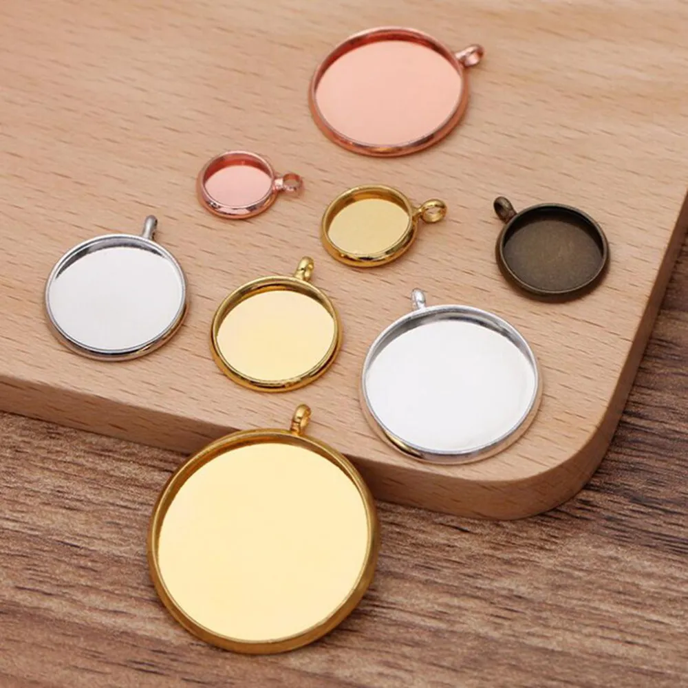 500 шт. медное покрытие вертикальное отверстие 10 мм 12 14 16 18 20 25 пустая основа для