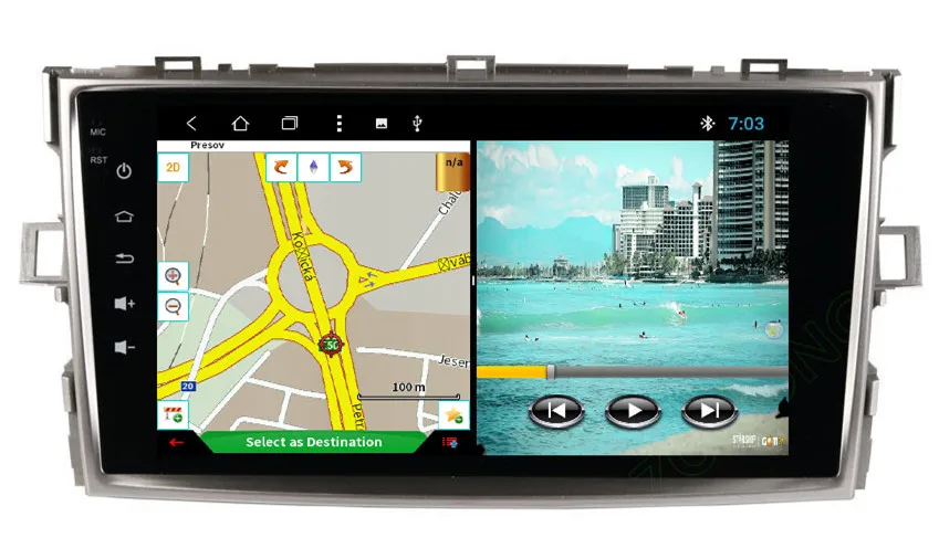 2din 8 дюймов PIP Android Octa 8 Core 2+ 32 ГБ для Toyota Verso EZ E'Z автомобильный DVD мультимедийный плеер Автомобильный gps навигатор autpradio wifi