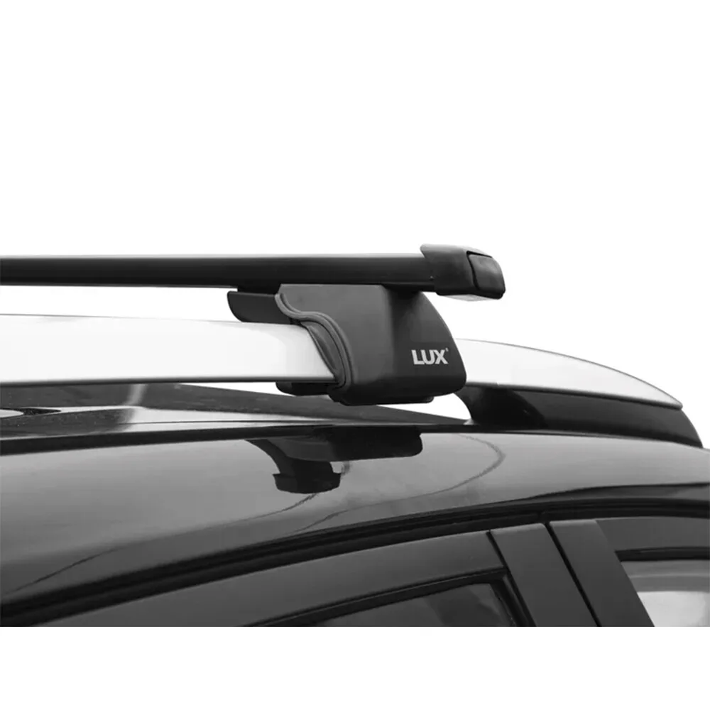 Багажник LUX Классик на рейлинги Hyundai Creta I внедорожник 2016-2020 - Прямоугольные