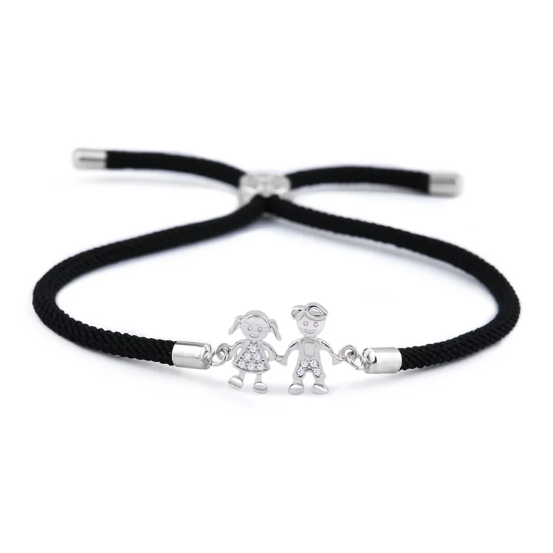 Girl's Creative Gift Lucky Handmade Rope Black Red Thread Bracelet Women's Bracelets Fashion Charm Jewellery Wrist Decoration |