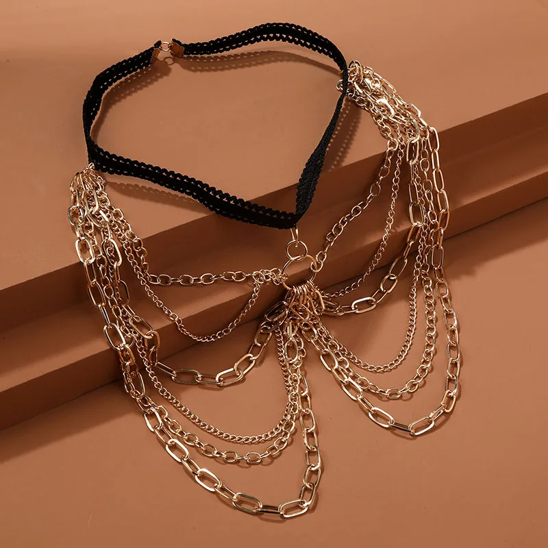 Женская сексуальная металлическая цепочка для ног женская бижутерия тела модная