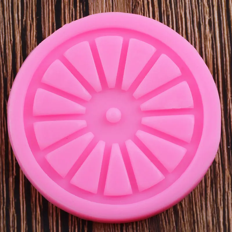 Вагонные колеса Силиконовые формы штамповый торт декоративные инструменты