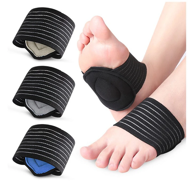 

1 Pair Orthopedic Adjuster Arch Support Orthotic Insole Flat Foot Flatfoot Corrector Pedicure Insoles Cushion Pad Foot Care