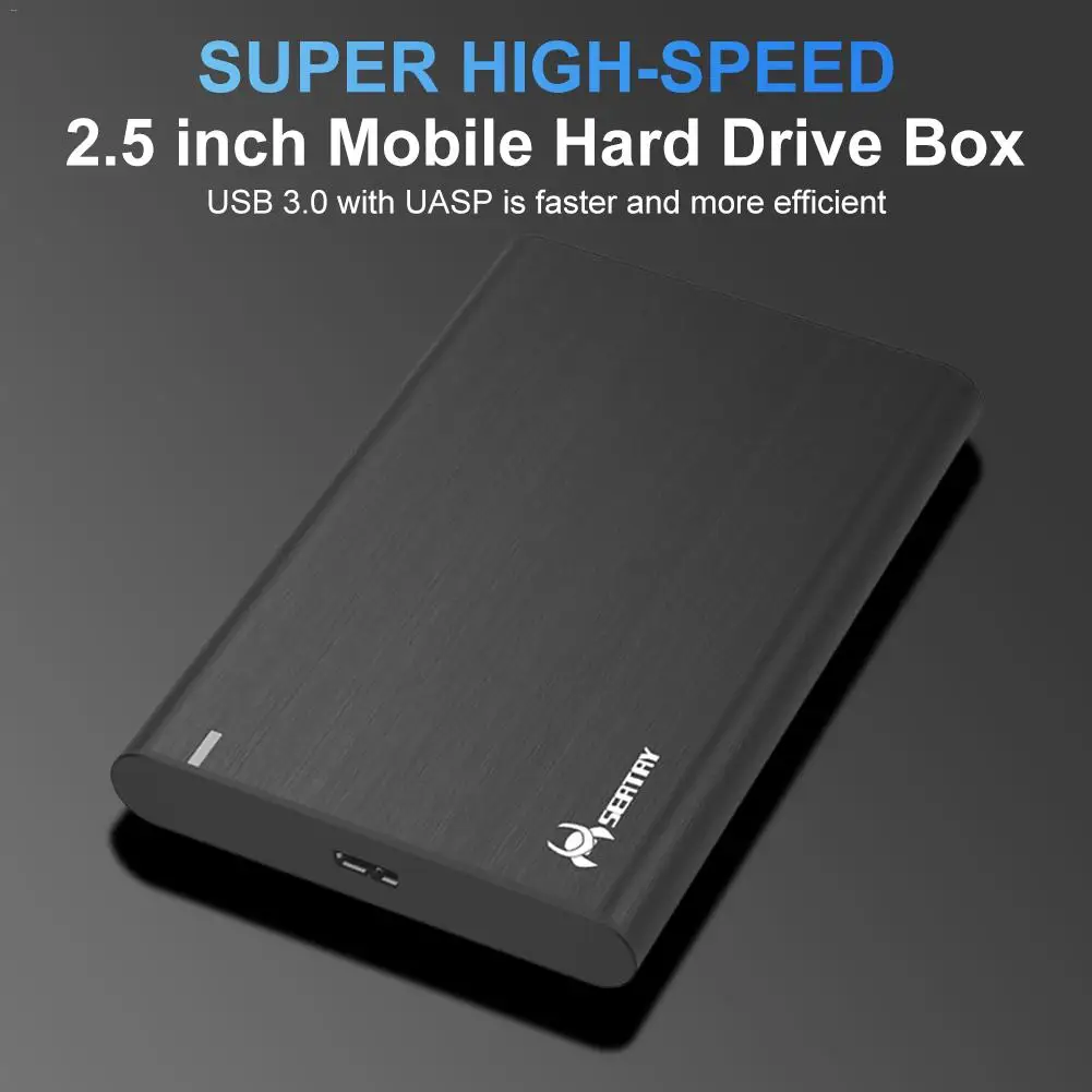 Чехол для жесткого диска 2,5 дюйма SATA 3,0 к USB 3,0 адаптер для жесткого диска корпус для SSD диск HDD коробка Тип C 3,1 чехол костюм 7 мм/9,5 мм