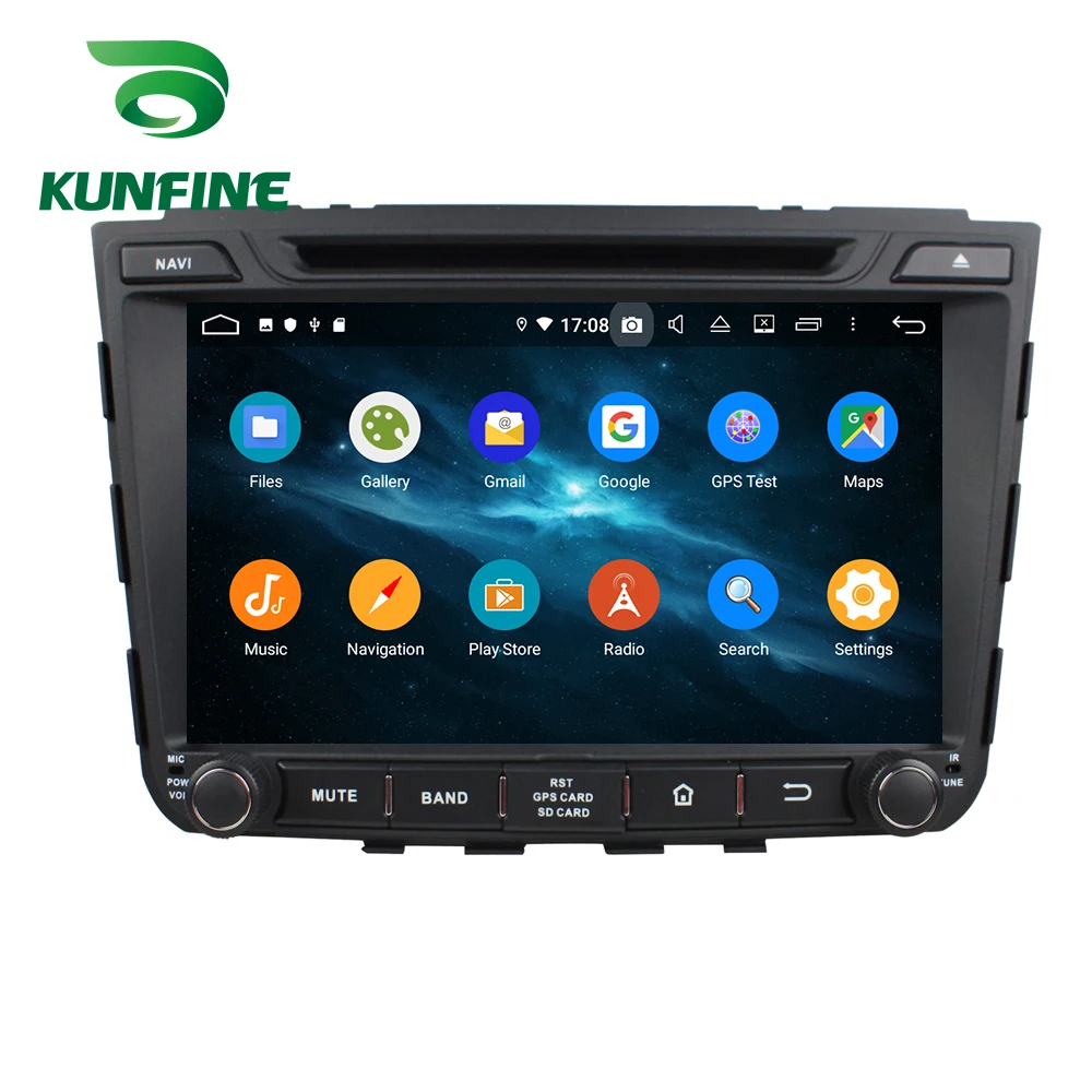 Android 9 0 Восьмиядерный 4 Гб ОЗУ 64 ПЗУ автомобильный DVD GPS мультимедийный плеер