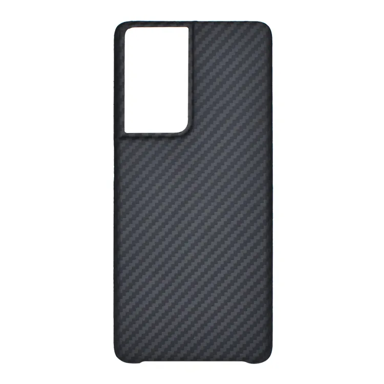 

Carbon Fiber Telefoon Case Voor Samsung Galaxy S21 Ultra Galaxy S21 Plus Real Carbon Fiber Ultradunne Hard Cover