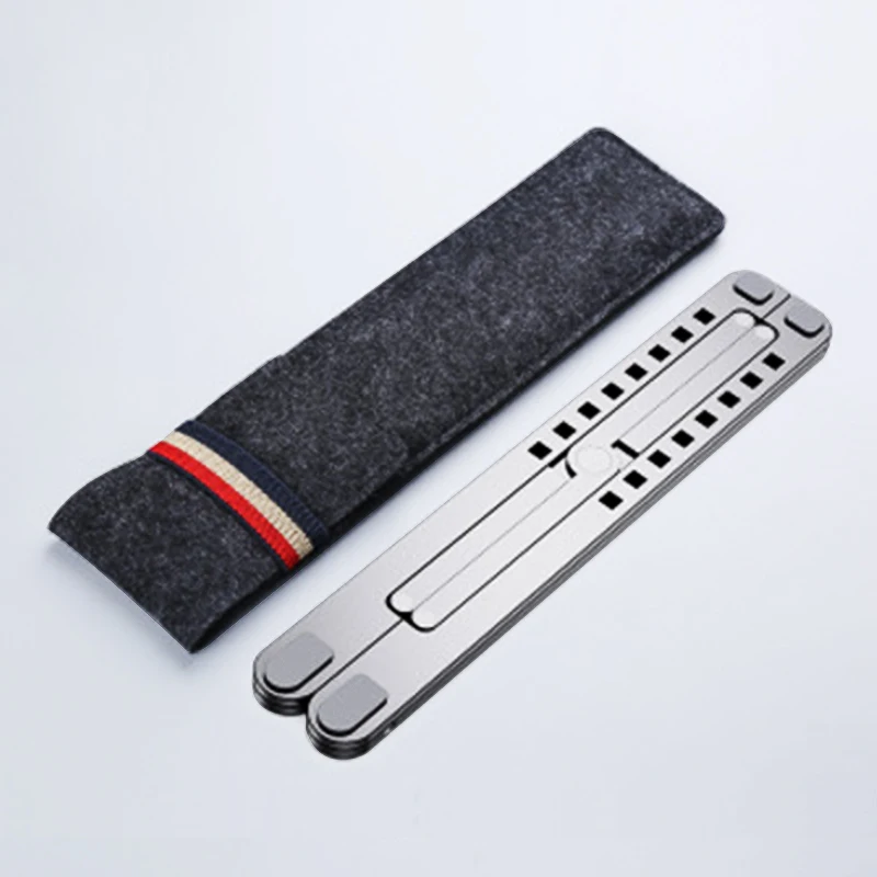 Портативная подставка для ноутбука с регулируемой высотой из алюминиевого