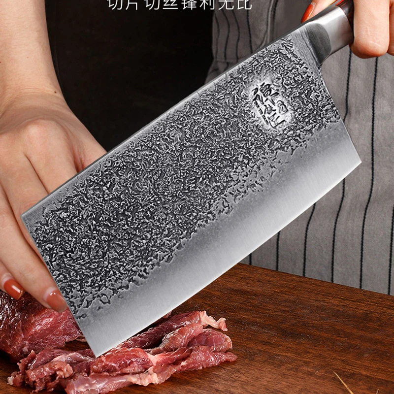 Tang Knife kitchen knives sharp slicing knife high hardness meat cleaver chef special 5CR15MOV steel | Дом и сад