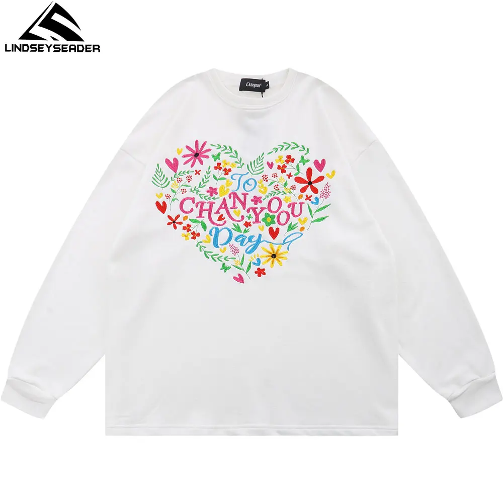 

Футболка мужская оверсайз с длинным рукавом, хлопковая рубашка с принтом аниме, в стиле хип-хоп, уличная одежда в стиле Харадзюку, осень