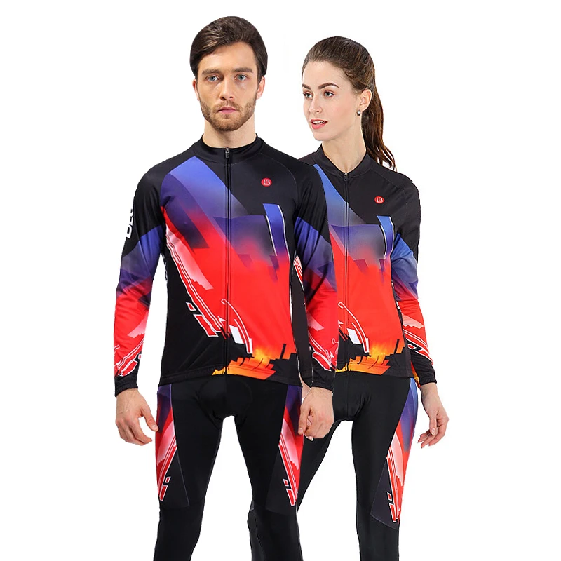 LEOBAIKY брендовая профессиональная команда Велоспорт Джерси комплект для мужчин