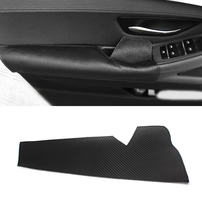 

For BMW 5 Series F10 F18 2011- 2016 2017 Microfiber Leather Car Interior Driving Side Door Handle Armrest Panel Pull Trim Cover