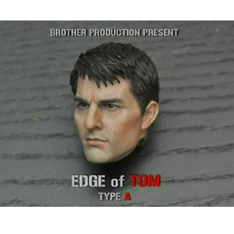 

Hot-selling Product 1/6 Scale Tom Cruise Head Sculpture Model, Suitable for 12" Male Movable Doll Toys.