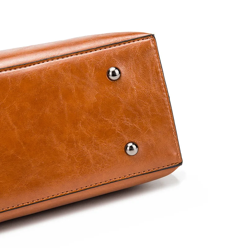 

New Vintage PU Leather Handbags Women Shoulder Crossbody Bags 2021 Casual Totes Ladies Messenger Bag Female Purses