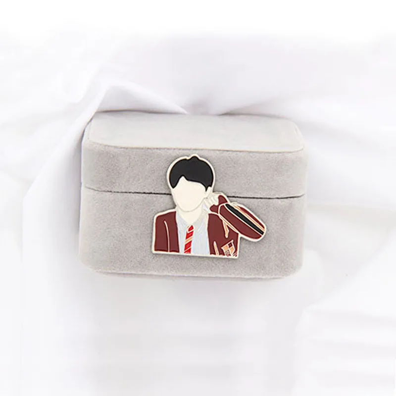 

1 Pcs Kpop Bangtan Boys Badge New Album Jin Pin Brooch Accessories Jewelry For Clothes Backpack Decoration Fans Collection