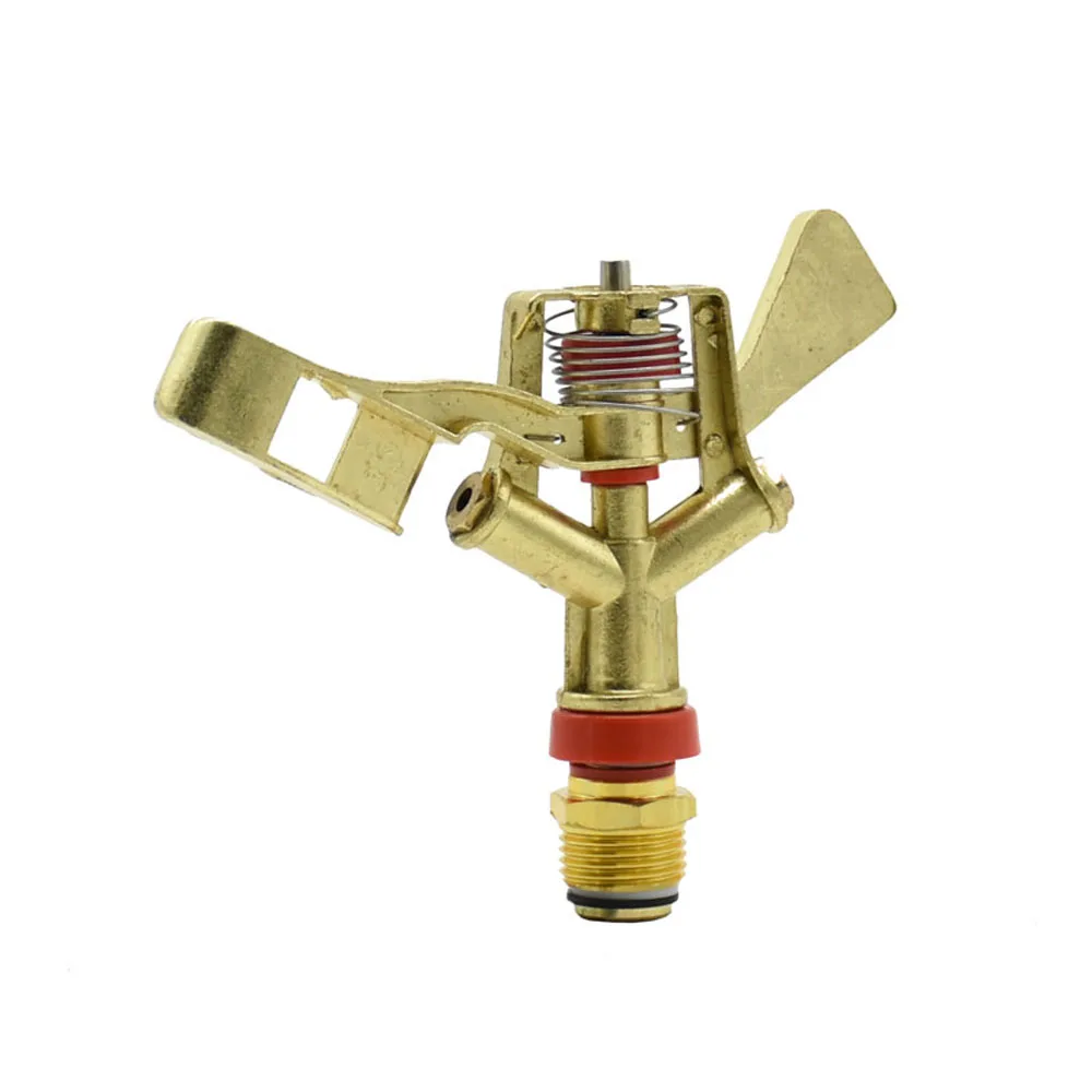 1/2 3/4 дюйма мужской металлический пульсирующий фермерский распылитель 360 градусов вращения газона полив распылителей для садового орошения 1 шт на.