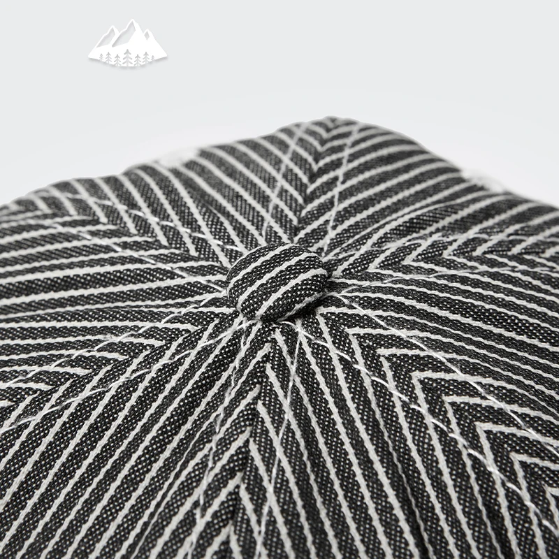 Мужская винтажная Кепка в стиле Харадзюку разноцветная полосатая шляпа рыбака